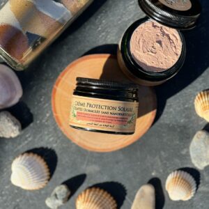 Crème protection solaire teintée
