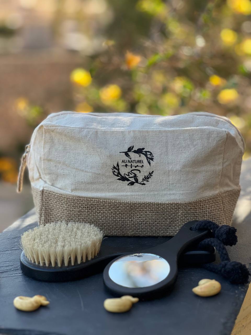 Trousse de Voyage et rangement maxi en Cotton de jute Bio